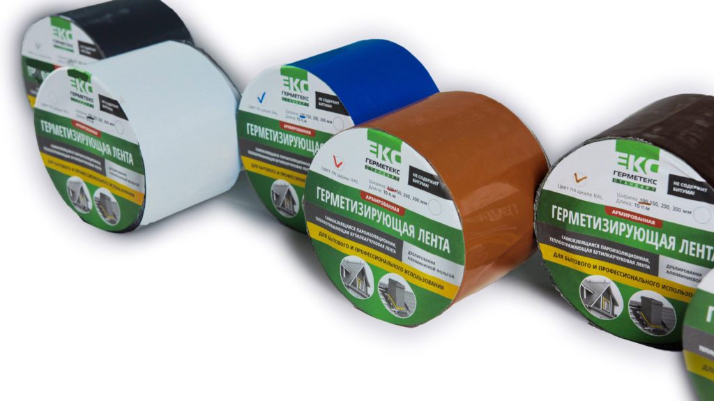Germetex Color – цветовая линейка герметизирующих лент